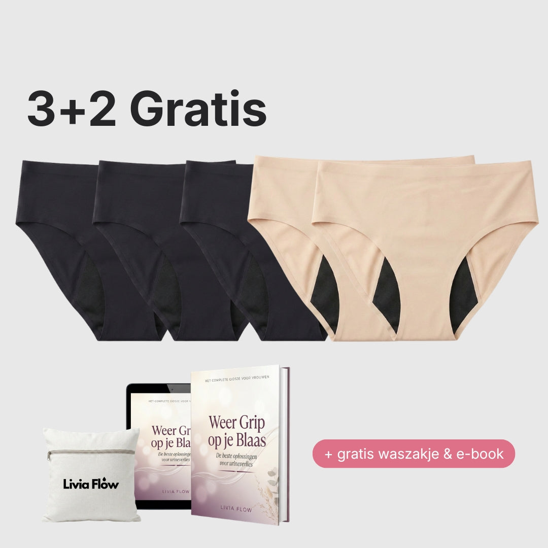 Julie - Naadloos Lekvrij Ondergoed (3+2 Gratis)