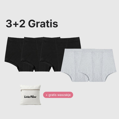 Livia & Juul's - Lekvrije Boyshort (3+2 Gratis)