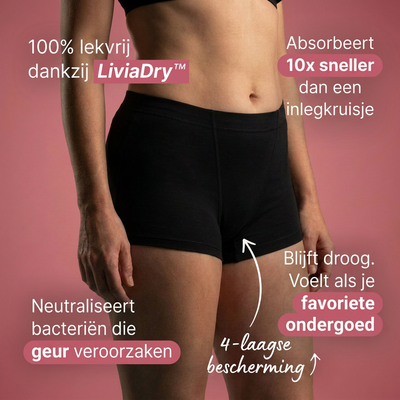 Livia & Juul's - Lekvrije Boyshort (3+2 Gratis)