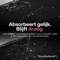 Absorbeert gelijk